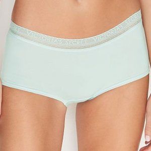 VS XXL Cotton Boyshorts Aqua Crystal NWT